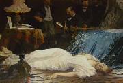 WATTEAU, Louis-Joseph Suicida per amor Spain oil painting artist